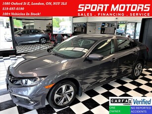 Used 2019 Honda Civic LX+New Brakes+Remote Start+Lane Keep+CLEAN CARFAX for Sale in London, Ontario