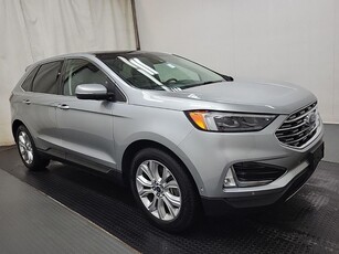 Used 2020 Ford Edge Titanium AWD - LEATHER! NAV! FRONT/REAR CAM! BSM! PANO ROOF! for Sale in Kitchener, Ontario