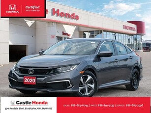 Used 2020 Honda Civic Sedan LX Honda Sensing Apple Carplay Heated Seats for Sale in Rexdale, Ontario