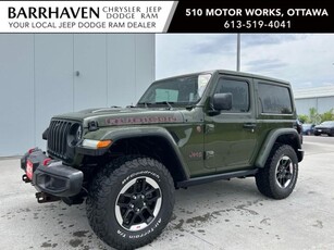 Used 2021 Jeep Wrangler Rubicon 4x4 Leather Navi Cold Weather Group for Sale in Ottawa, Ontario