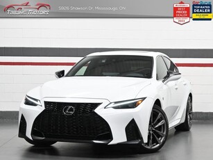 Used 2021 Lexus IS 300 F SPORT No Accident Red Interior Navigation Sunroof Lane Keep for Sale in Mississauga, Ontario