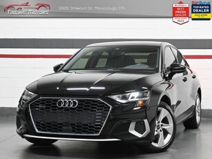 Used 2022 Audi A3 No Accident Carplay Sunroof Push Start Heated Seats for Sale in Mississauga, Ontario