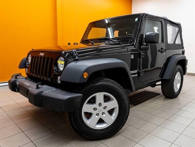 Used Jeep Wrangler 2016 for sale in st-jerome, Quebec