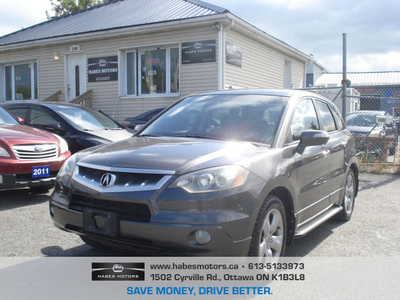 2009 Acura RDX Tech Pkg 149K TOP OPTIONS, CERTIFIED+WRTY $11990