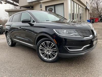 2016 Lincoln MKX Reserve AWD - LEATHER! NAV! 360 CAM! BSM! REMO