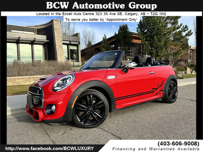 2016 MINI Cooper Convertible S Rare Manual JCW Areo-Package WOW!