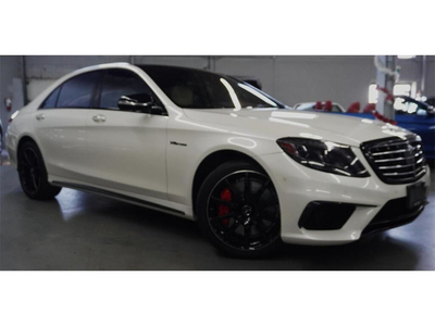 2017 Mercedes-Benz S-Class 4dr Sdn AMG S 63 4MATIC HEADS UP DIS