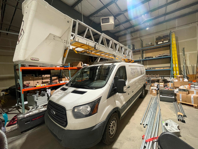 2018 Transit-350 Low Roof Cargo Van With RHL37 Man Basket