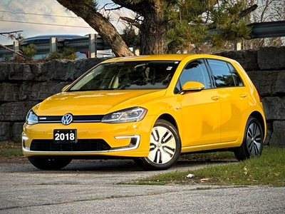 2018 Volkswagen E-Golf COMFORTLINE 4 DOOR | HEATED SEATS | APPL