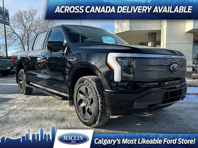 2023 Ford F-150 Lightning LARIAT 511A MAX TRAILER TOW 360 CAM