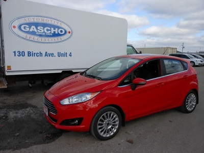 Used 2015 Ford Fiesta Titanium Hatchback Navigation Sunroof Heated Seats for Sale in Kitchener, Ontario