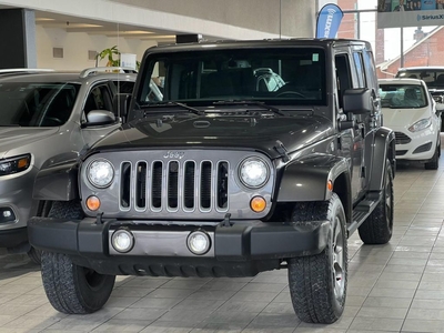 Used 2018 Jeep Wrangler Unlimited Unlimited Sahara 4WD - Navigation - V6 - One Owner - No Accidents for Sale in North York, Ontario