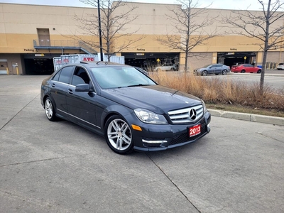 Used 2013 Mercedes-Benz C300 4Matic, Leather Sunroof, 3 Years Warranty availab for Sale in Toronto, Ontario