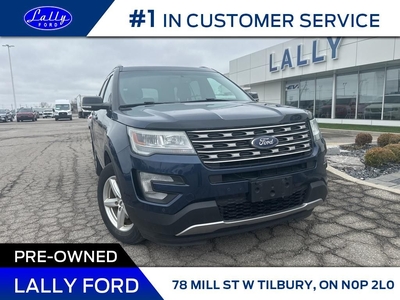 Used 2016 Ford Explorer XLT, 4x4, Low Kms, Mint! for Sale in Tilbury, Ontario