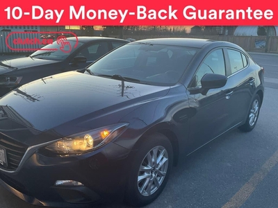 Used 2016 Mazda MAZDA3 GS-SKY w/ Rearview Cam, Bluetooth, A/C for Sale in Toronto, Ontario