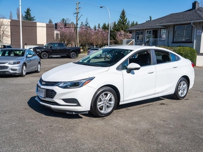 Used 2017 Chevrolet Cruze Auto LT, Heated Seats, Alloy Wheels, Bluetooth, Backup Cam! for Sale in Surrey, British Columbia