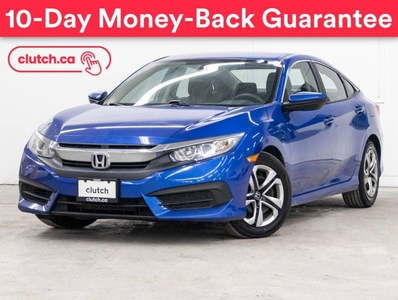 Used 2017 Honda Civic Sedan LX w/ Apple CarPlay & Android Auto, Bluetooth, A/C for Sale in Toronto, Ontario