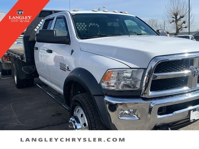 Used 2017 RAM 5500 Chassis ST/SLT/Laramie Flat Deck Accident Free for Sale in Surrey, British Columbia
