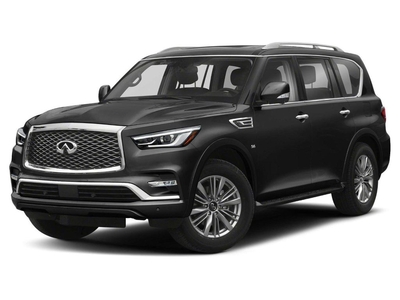 Used 2019 Infiniti QX80 LUXE Pro-Active PKG 4WD DVD Heated/Cooling seats for Sale in Winnipeg, Manitoba