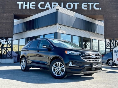 Used 2020 Ford Edge SEL APPLE CARPLAY/ANDROID AUTO, NAV, BACK UP CAM, HEATED LEATHER SEATS, CRUISE CONTROL, BLUETOOTH!! for Sale in Sudbury, Ontario
