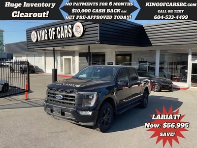 Used 2021 Ford F-150 Lariat for Sale in Langley, British Columbia