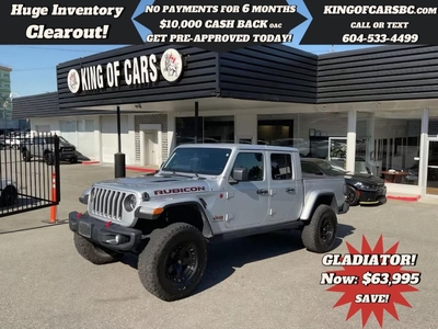 Used 2022 Jeep Gladiator Rubicon for Sale in Langley, British Columbia