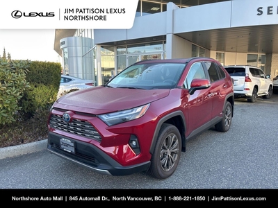 Used 2023 Toyota RAV4 Hybrid Limited AWD / LIMITED, NO CLAIMS, LIKE NEW for Sale in North Vancouver, British Columbia