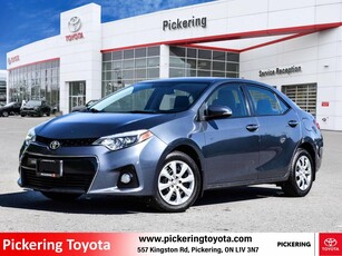 Used 2015 Toyota Corolla 4dr Sdn CVT S for Sale in Pickering, Ontario