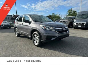 Used 2016 Honda CR-V LX Backup Cam Heated Seat Accident Free for Sale in Surrey, British Columbia