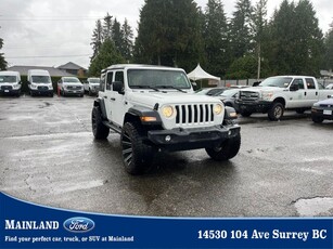 Used 2018 Jeep Wrangler Unlimited Sport SAFETY TECH GROUP TIRE AND WHEEL PACKAGE for Sale in Surrey, British Columbia