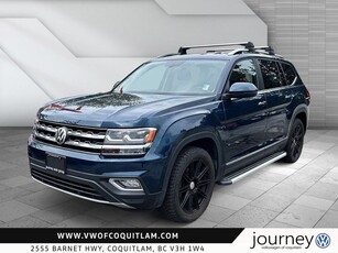 Used 2018 Volkswagen Atlas Highline 3.6L 8sp at w/Tip 4MOTION for Sale in Coquitlam, British Columbia