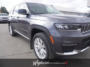 Used 2021 Jeep Grand Cherokee L Summit 5.7L HEMI! Heated/Cooled Seats Quilted Nappa Leather Pano Roof 3rd Row! for Sale in Weyburn, Saskatchewan
