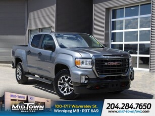 Used 2021 GMC Canyon AT4 Heated Seats Rear Camera for Sale in Winnipeg, Manitoba