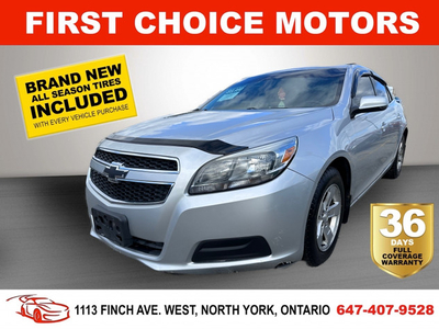 2013 CHEVROLET MALIBU LS ~AUTOMATIC, FULLY CERTIFIED WITH WARRAN
