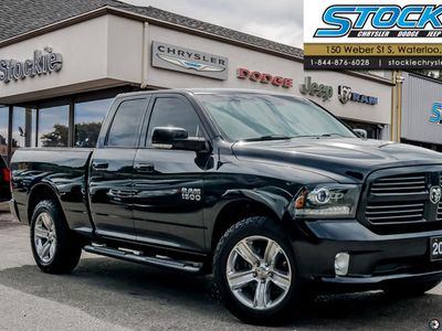 2016 RAM 1500 Sport Comfort Group Back-up Camera Leather Stee...