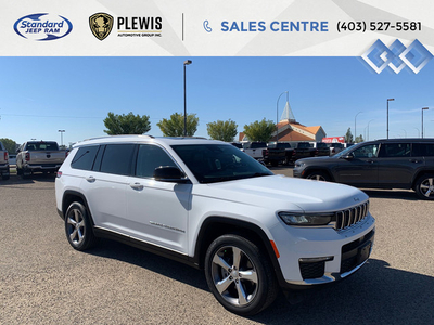 2021 Jeep Grand Cherokee L Limited 3 Row SUV, Nav, leather in...