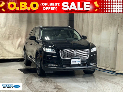 2021 Lincoln Nautilus Reserve AWD Fully Loaded with 9900kms!!