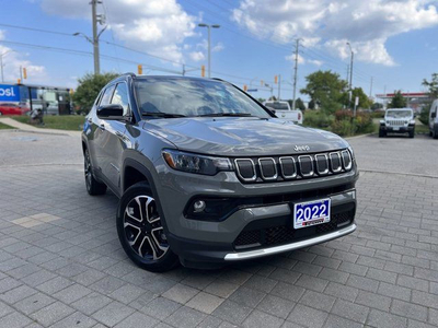 2022 Jeep Compass | Limited | Clean Carfax | Panoramic Sunroof