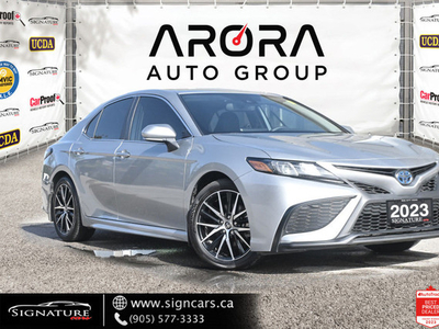 2023 Toyota Camry Hybrid SE / NO ACCIDENT / SUNROOF / LEATHER/ C