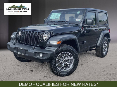 2024 JEEP WRANGLER SPORT S - HEATED SEATS/HARD TOP/AT TIRES/DEMO