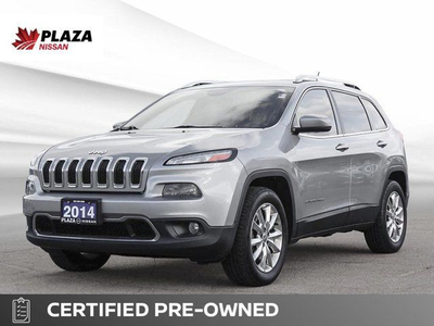 2014 Jeep Cherokee Limited | NO ACCIDENTS | 4WD | FULLY LOADED!