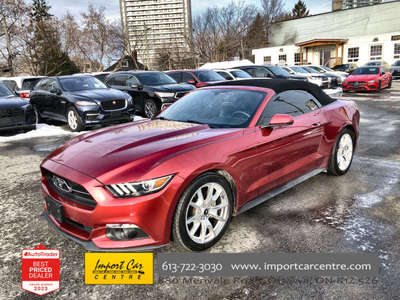 2015 Ford Mustang EcoBoost Premium LEATHER, NAVI, HTD & COOLE...