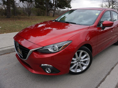 2015 Mazda MAZDA3 GT / 1 OWNER / NO ACCIDENTS / MANUAL / HEADS