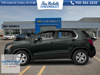 2016 Chevrolet Trax LS - One owner - Local - Certified