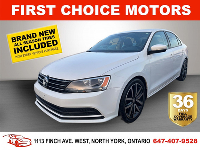 2016 VOLKSWAGEN JETTA TRENDLINE ~AUTOMATIC, FULLY CERTIFIED WITH