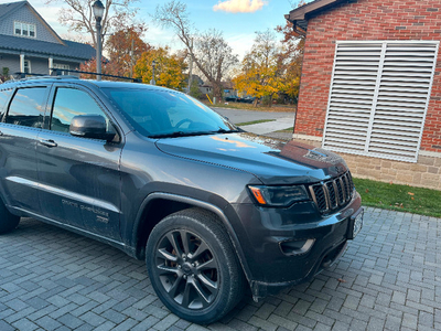 2017 jeep grand Cherokee limited, 1941 edition 101500 km