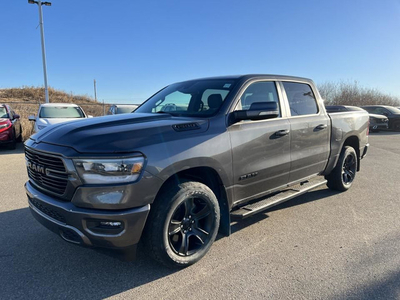 2021 RAM 1500 Sport 4x4 Crew | REMOTE START | HEATED LEATHER