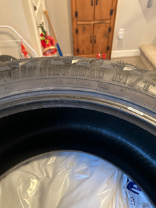 33/12.50/R20LT tires for sale red dirt road M/T