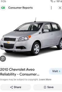 Looking for a 09 to 11 chevy aveo