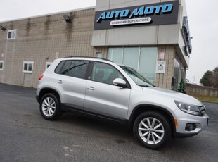 Used 2017 Volkswagen Tiguan 2.0T WOLFSBURG EDITION AWD CERTIFIED *ACCIDENT FREE* CAMERA BLUETOOTH LEATHER HEATED SEATS CRUISE ALLOYS for Sale in Burlington, Ontario